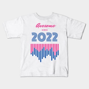 Awesome since 2022 Kids T-Shirt